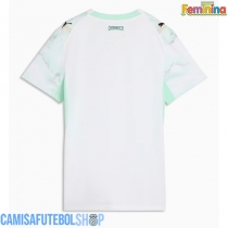 Camisa de time de futebol Áustria Replicas 2º Equipamento Feminina Mundo 2026 Manga Curta